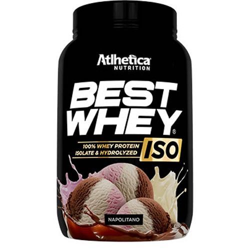 Best Whey Iso - 900g Napolitano - Atlhetica - Atlhetica Nutrition