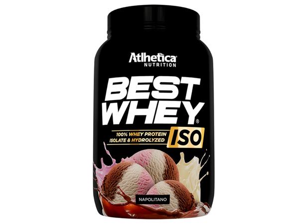 Best Whey Iso Napolitano 900g - Atlhetica Nutrition