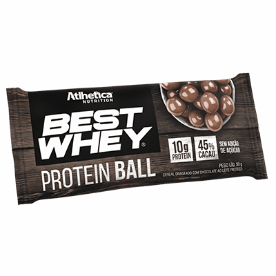 Best Whey Protein Ball 50G - Atlhetica Nutrition (CHOCOLATE)