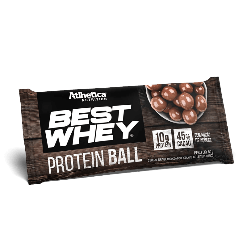 Best Whey Protein Ball (Unidade-50g) Atlhetica Nutrition-Chocolate ao Leite