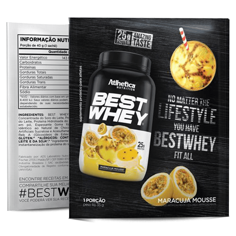 Best Whey (Unidade-35g) Atlhetica Nutrition