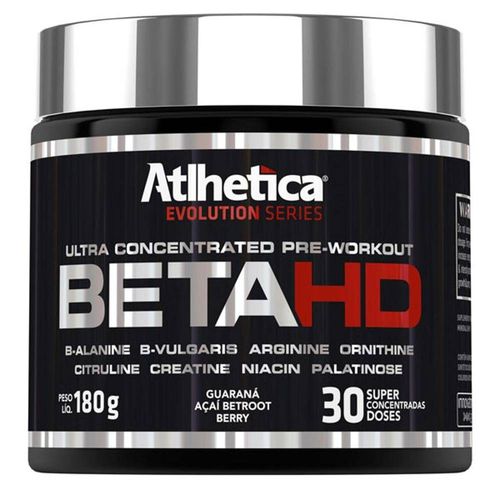 Beta Hd Ultra Concentrated (180g) Atlhetica Nutrition - Guaraná com Açaí