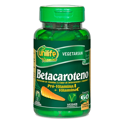 Betacaroteno 60 Capsulas 500Mg Unilife