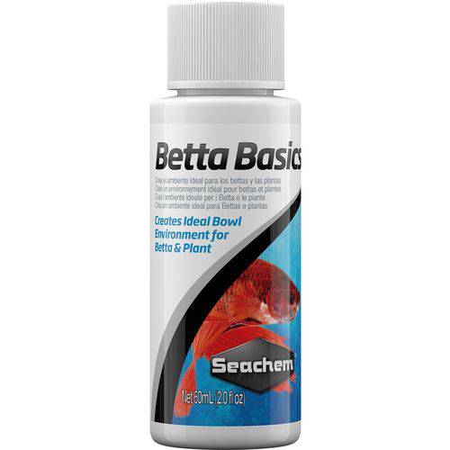 Tudo sobre 'Betta Basics 60 Ml Seachem'