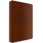 Bíblia Brasileira De Estudo | Almeida Século 21 | Emborrachada | Luxo | Marrom