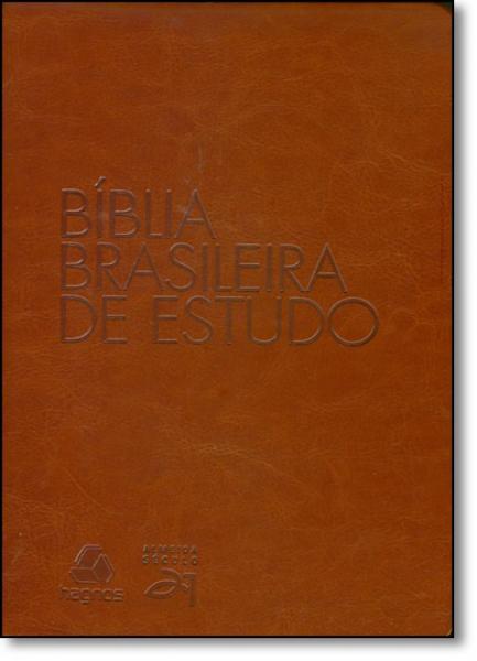 Bíblia Brasileira de Estudo - Capa Marron - Hagnos