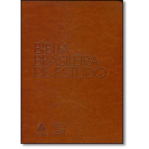 Bíblia Brasileira de Estudo - Capa Marron