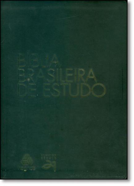 Bíblia Brasileira de Estudo - Capa Preta - Hagnos