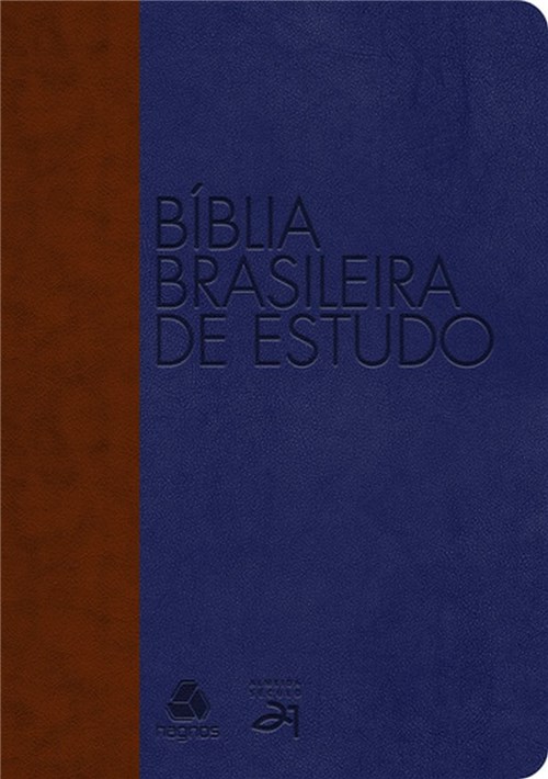 Biblia Brasileira de Estudo - Marrom / Azul