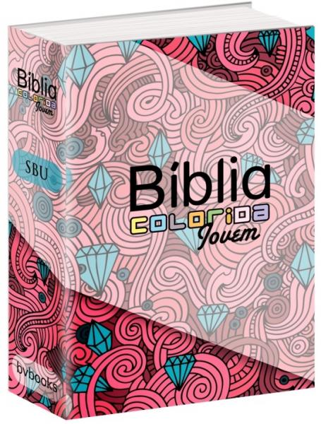 Biblia Colorida Jovem Capa Feminina - Bvbooks - 1