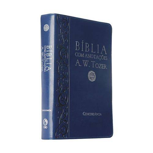 Bíblia com Anotações A. W. Tozer-Azul