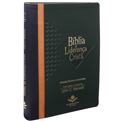 Bíblia da Liderança Cristã - Ra - Azul, Marrom e Verde - John C. Maxwell