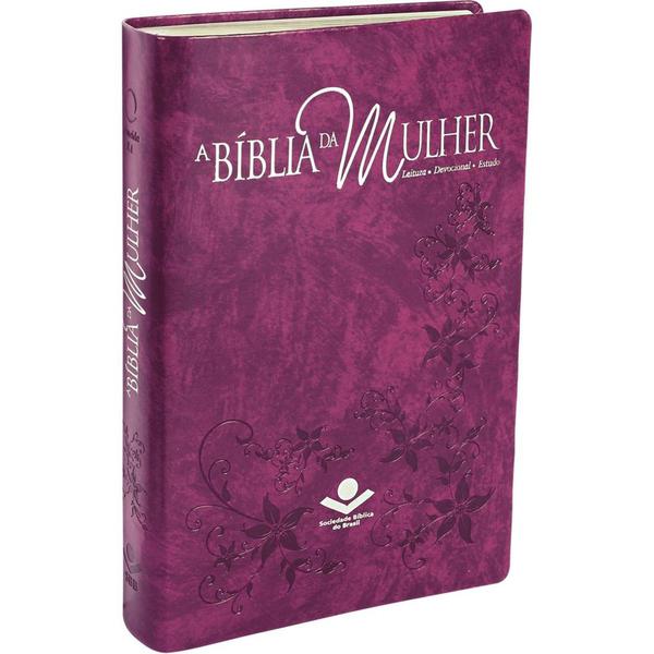 Biblia da Mulher, a - Luxo - Violeta - Sbb - Sociedade Biblica do Brasil