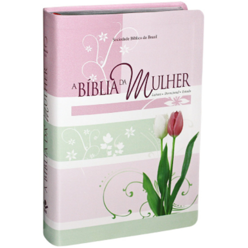 Bíblia da Mulher Ra Nova Edição Floral Média