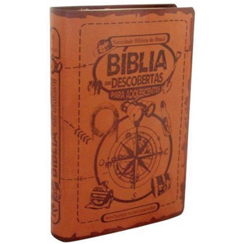 Bíblia das Descobertas para Adolescentes - Luxo Marrom