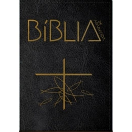Biblia de Aparecida - Letra Grande Preta - Santuario