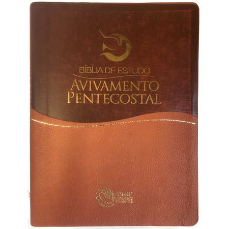 Bíblia de Estudo Avivamento Pentecostal Marrom