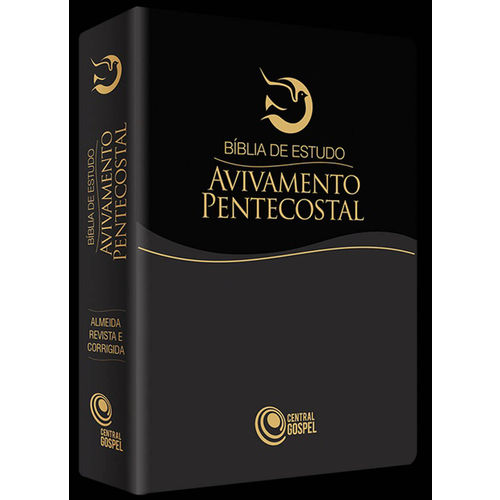 Bíblia de Estudo Avivamento Pentecostal - Preta