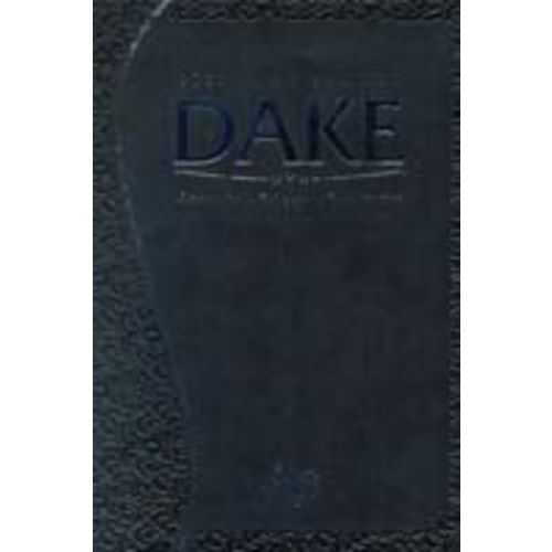 Biblia de Estudo Dake - 14/15 - Preta Trabalhada