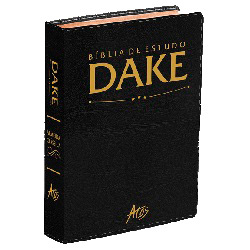 Bíblia de Estudo Dake - Capa Preta