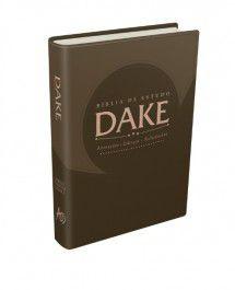 Bíblia de Estudo DAKE - Marrom (Lançamento) - Editora Atos