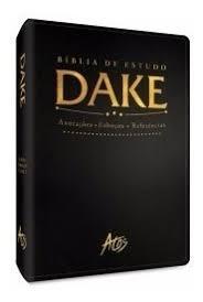 Bíblia de Estudo Dake Preta - Editora Atos