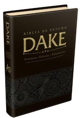 Bíblia de Estudo Dake - Preta - Editora Atos