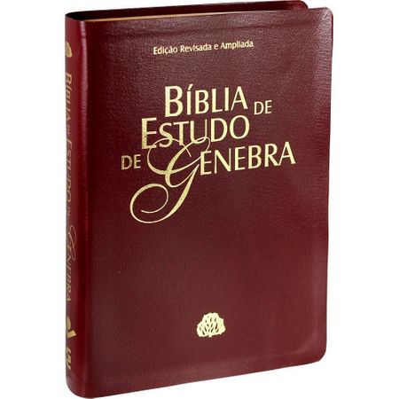 Bíblia de Estudo de Genebra Vinho