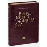 Bíblia De Estudo De Genebra - Vinho