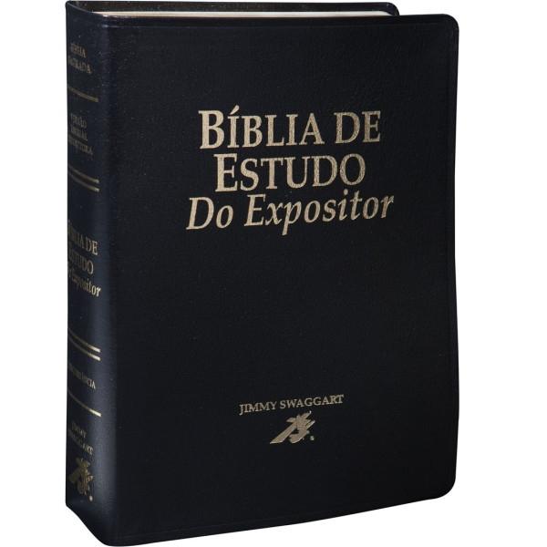 Bíblia de Estudo do Expositor com Caixa - Preta - Sbb