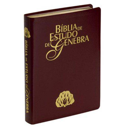 Bíblia de Estudo Genebra Capa Luxo Ra 2a Ed Revista Ampliada