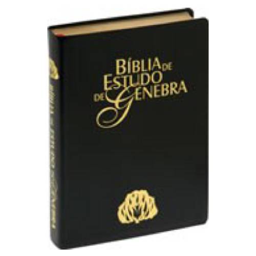 Bíblia de Estudo Genebra Ra - 2ª Edição Revista e Apliada - Preta