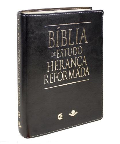 Bíblia de Estudo Herança Reformada - Preta - Sbb