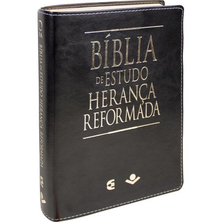 Bíblia de Estudo Herança Reformada Preta