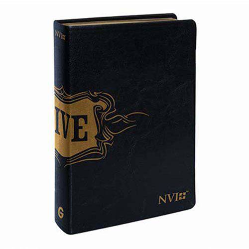 Bíblia de Estudo Live Média Nvi - Luxo Preta