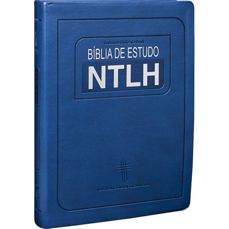 Bíblia de Estudo NTLH Grande Azul