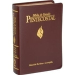 Bíblia De Estudo Pentecostal Grande 17x23,5 Vinho