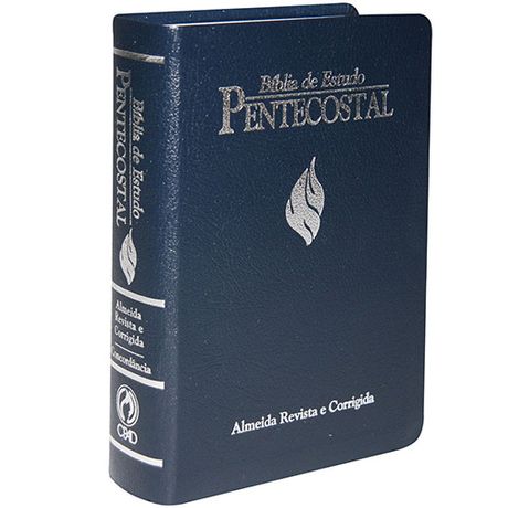 Bíblia de Estudo Pentecostal Grande Azul