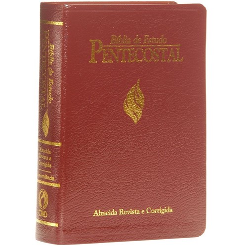 Bíblia de Estudo Pentecostal Grande Vinho