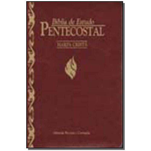 Tudo sobre 'Biblia de Estudo Pentecostal-Peq. Harpa - (Vinho)'
