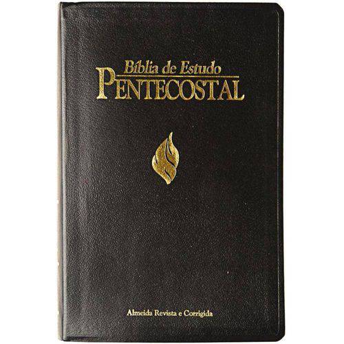 Bíblia de Estudo Pentecostal - Peq. Lx. - (Preta)