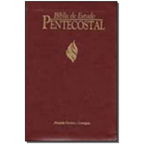 Biblia de Estudo Pentecostal - Peq.lx. - (vinho)