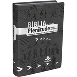 Bíblia de Estudo Plenitude para Jovens - Cinza