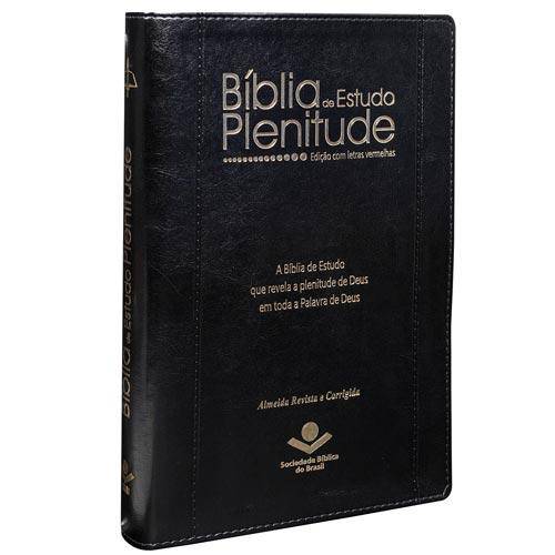 Bíblia de Estudo Plenitude - Rc - Preta