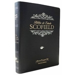 Bíblia De Estudo Scofield Luxo Preta