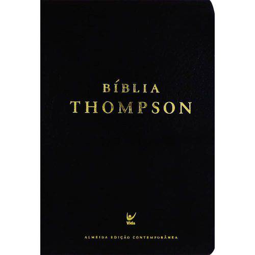 Tudo sobre 'Bíblia de Estudo Thompson - Almeida Contemporânea - Luxo - Preta'