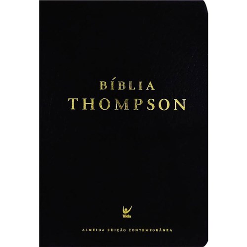 Bíblia de Estudo Thompson - Almeida Contemporânea - Luxo - Preta