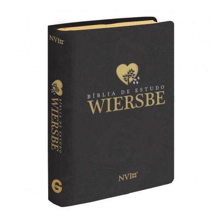 Bíblia de Estudo Wiersbe Capa Luxo