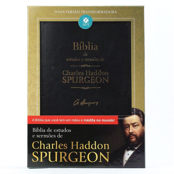 BÍblia de Estudos e Sermoes C H Spurgeon