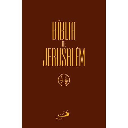 Bíblia de Jerusalém Brochura Marrom